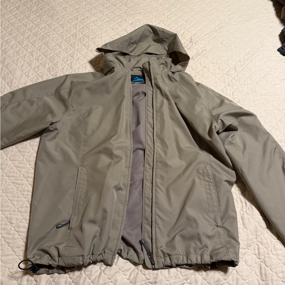 Men's Hooded Jacket in Gray